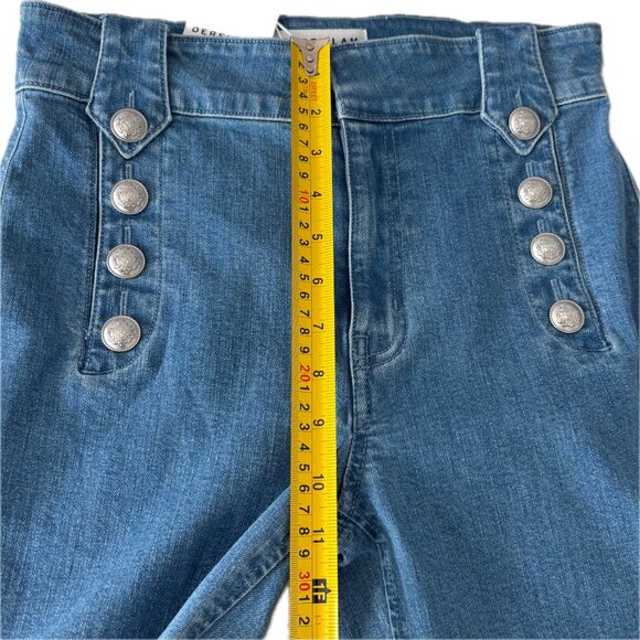 Derek Lam 10 Crosby Robertson Flare Denim Sailor Jeans Wm Size 27 NWT LAST PAIR - Picture 9 of 11